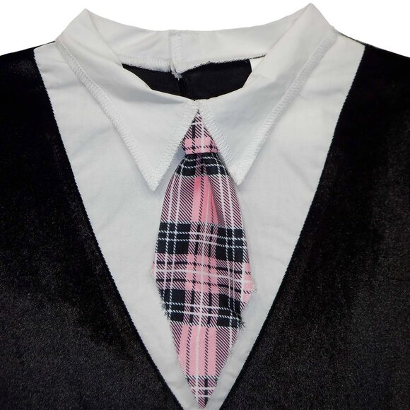 Girls Fun World ACADEMIA Academy Halloween Costume Size S M L Witch School NWT - Picture 3 of 6